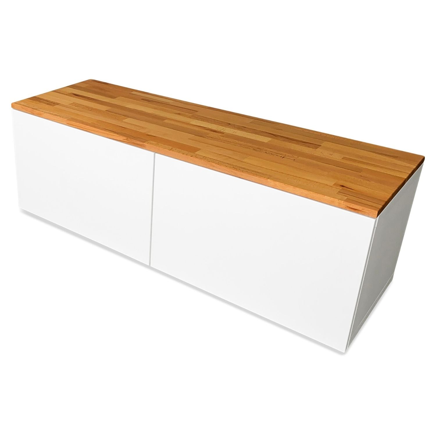 Holzplatte für IKEA Besta 2 breiter Korpus - OMFORMO