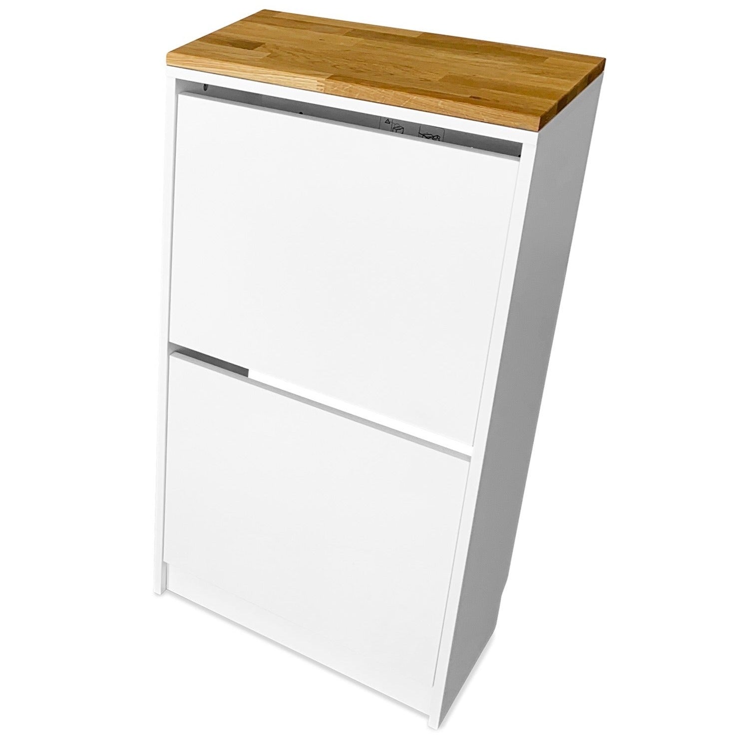 Ikea Bissa 1 mit Holzplatte Eiche Natur