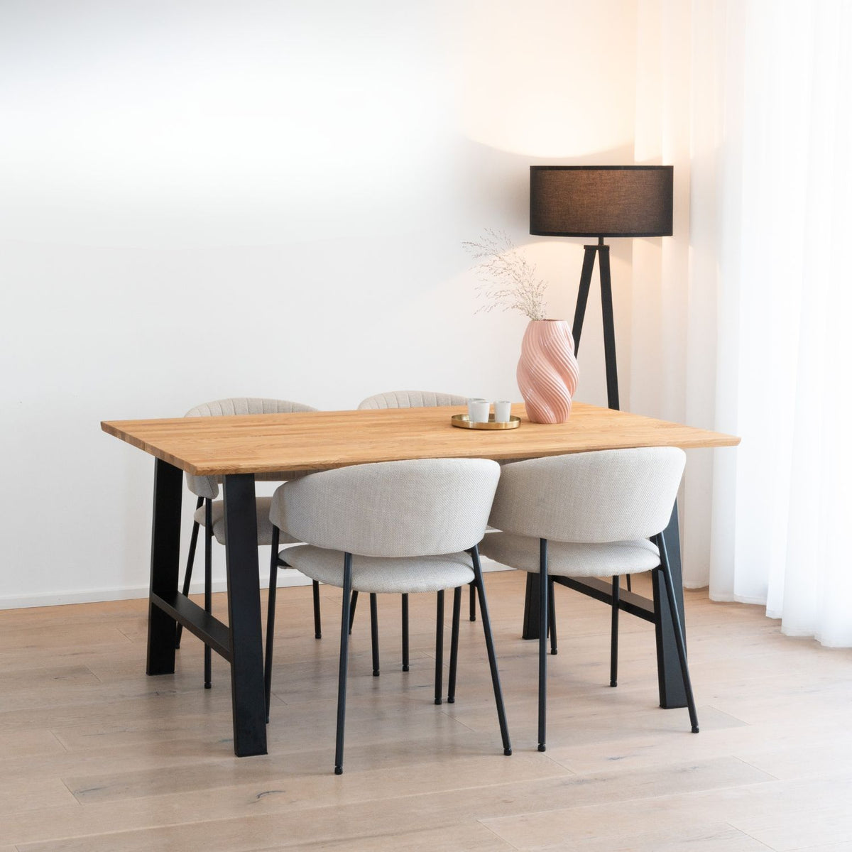 Esstisch Klyfta Eiche Natur, 160 cm Länge