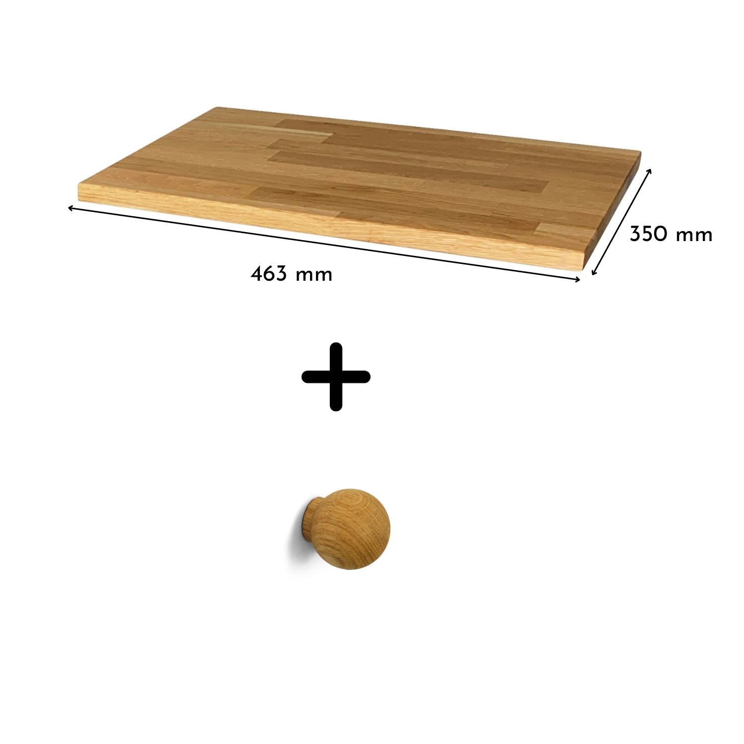 Upcycling Set für IKEA Hemnes Ablagetisch, 2-teilig - OMFORMO
