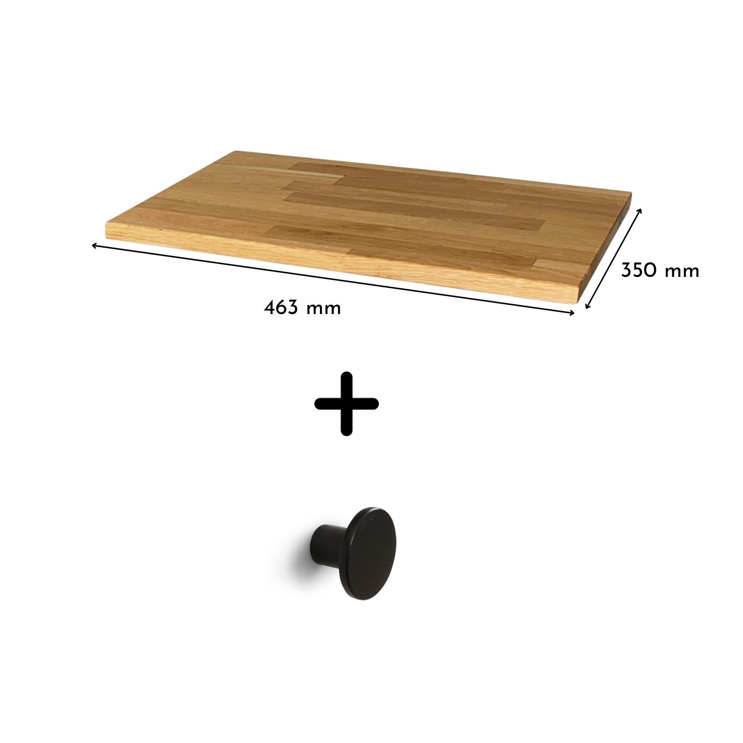 Upcycling Set für IKEA Hemnes Ablagetisch, 2-teilig - OMFORMO