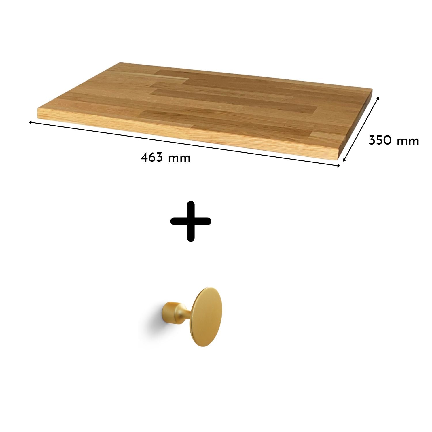 Upcycling Set für IKEA Hemnes Ablagetisch, 2-teilig - OMFORMO