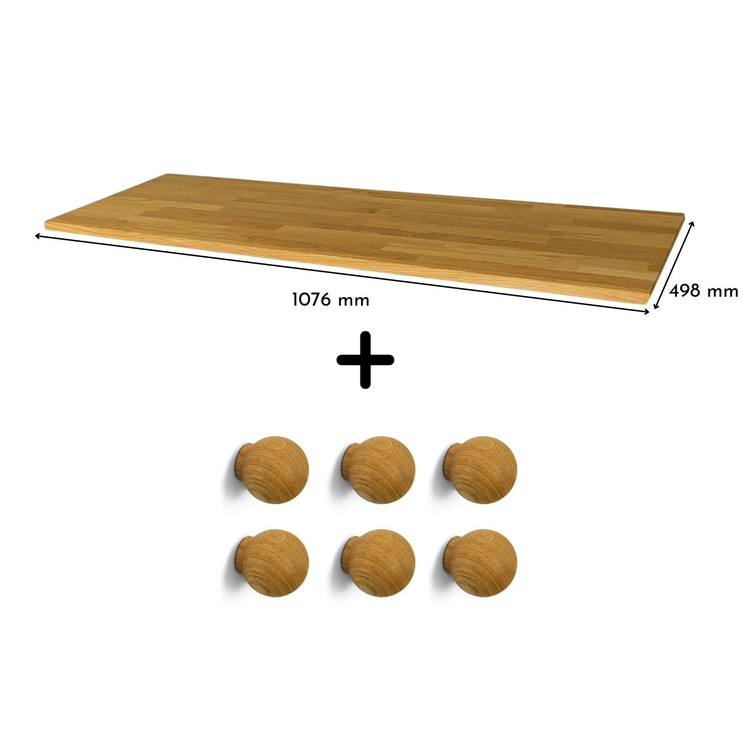 Upcycling Set für IKEA Hemnes Schuhschrank mit 2 Fächern, 7-teilig - OMFORMO