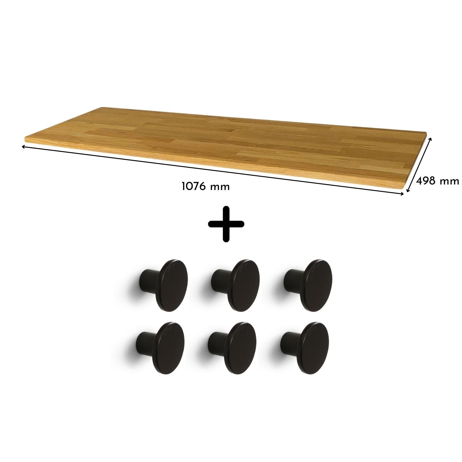 Upcycling Set für IKEA Hemnes Schuhschrank mit 2 Fächern, 7-teilig - OMFORMO