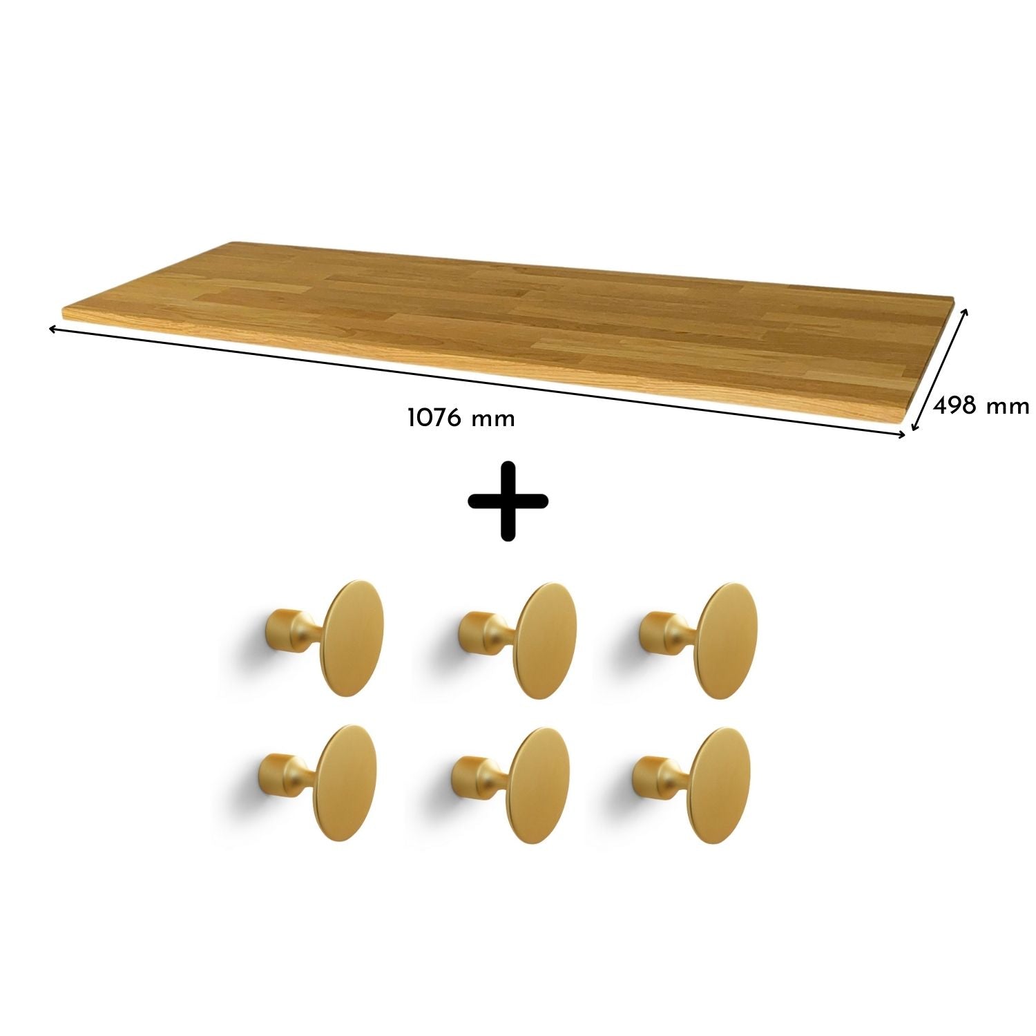 Upcycling Set für IKEA Hemnes Schuhschrank mit 2 Fächern, 7-teilig - OMFORMO