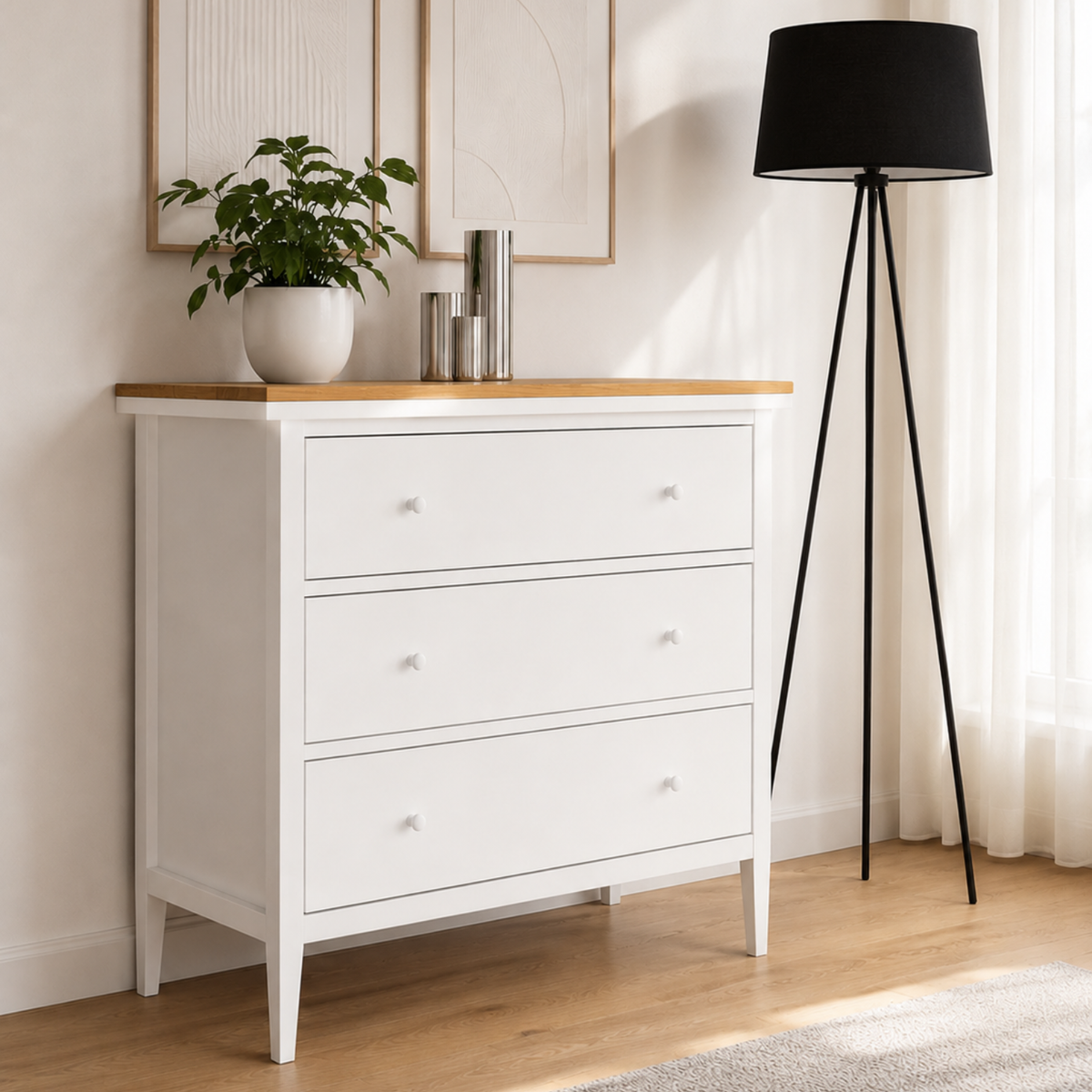 Holzplatte für IKEA Gullaberg Kommode mit 3 bzw. 6 Schubladen