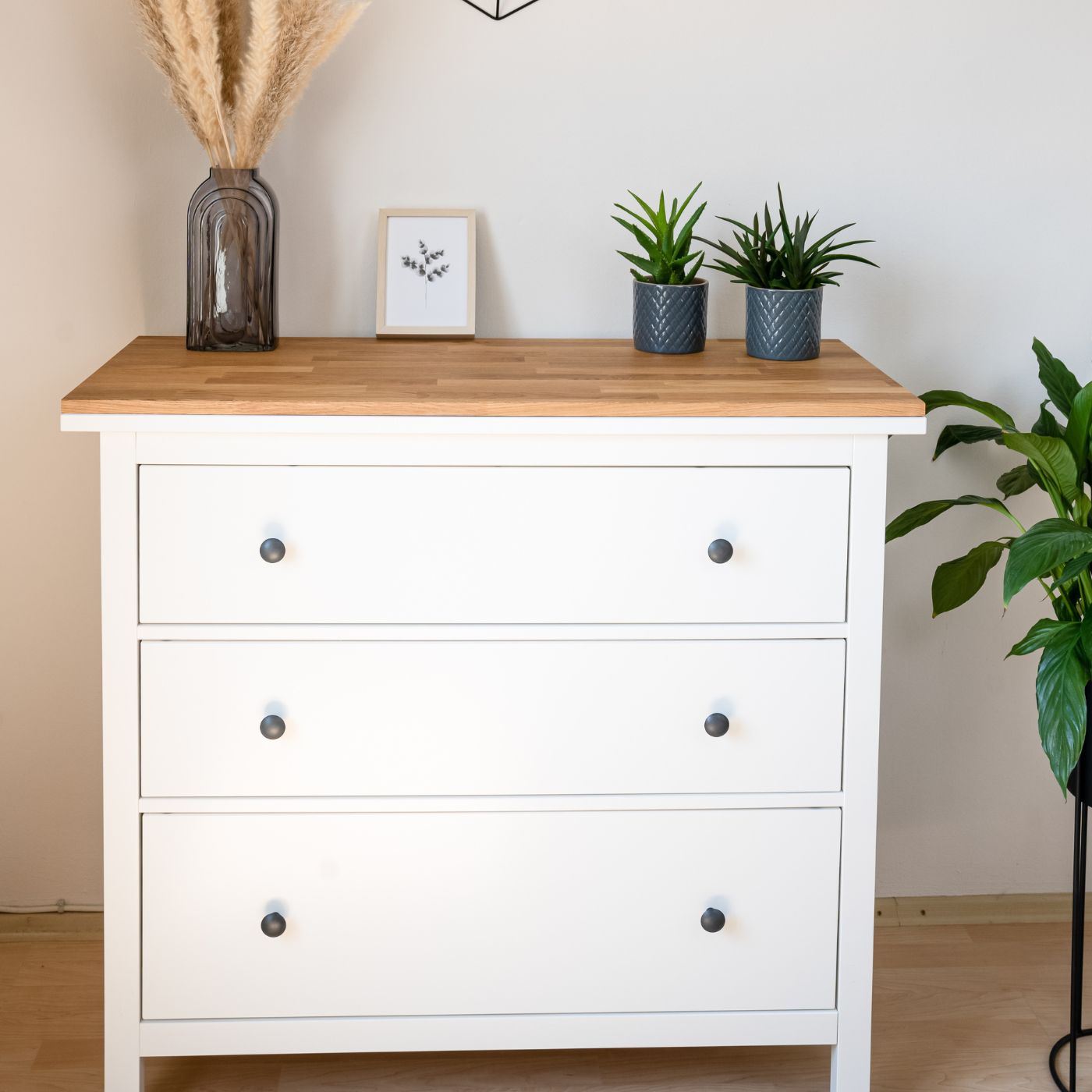 IKEA HEMNES Kommode 1 mit Deckplatte
