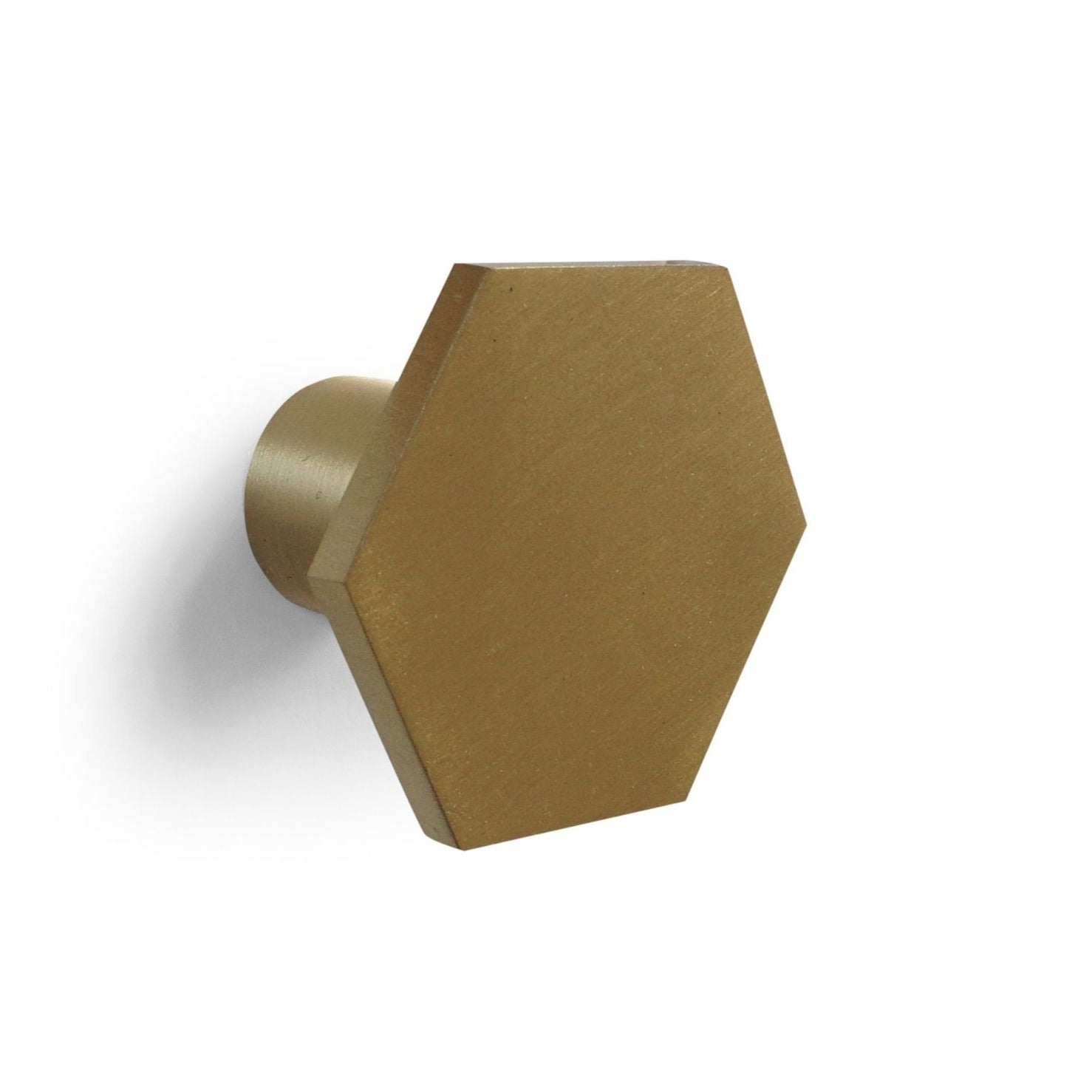 Möbelknopf Hexa Gold