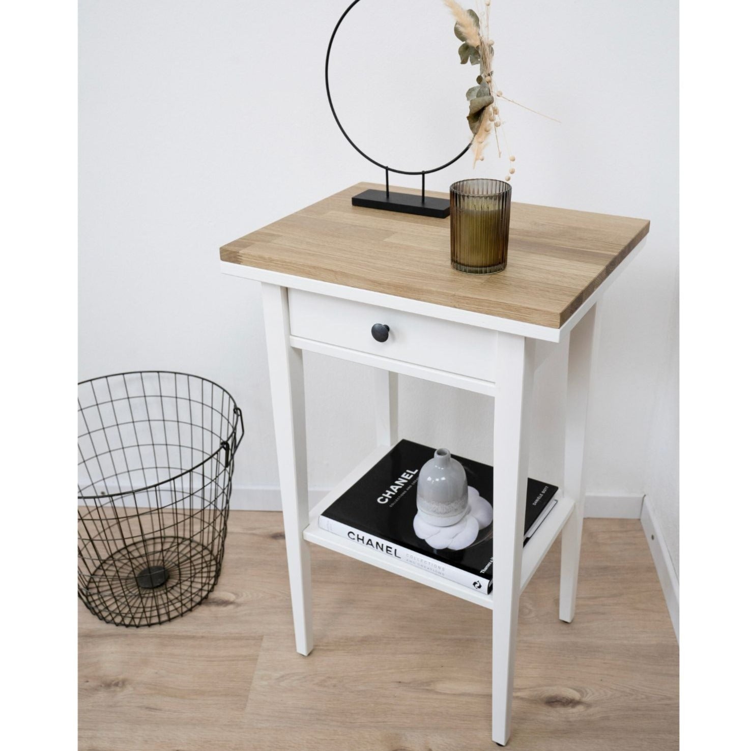 Holzplatte für IKEA Hemnes Ablagetisch - OMFORMO