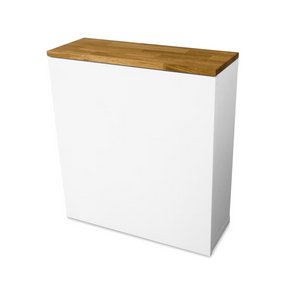 Holzplatte für IKEA Besta 1 schmaler Korpus - OMFORMO