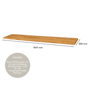 Holzplatte für IKEA Gullaberg Schuhschrank mit 4 Fächern - OMFORMO