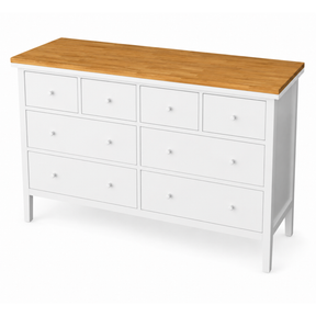 Holzplatte für IKEA Gullaberg Kommode mit 8 Schubladen