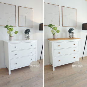 Hemnes Kommode Vorher-Nachher