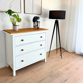 Holzplatte für IKEA Hemnes Kommode mit 3 bzw. 6 Schubladen