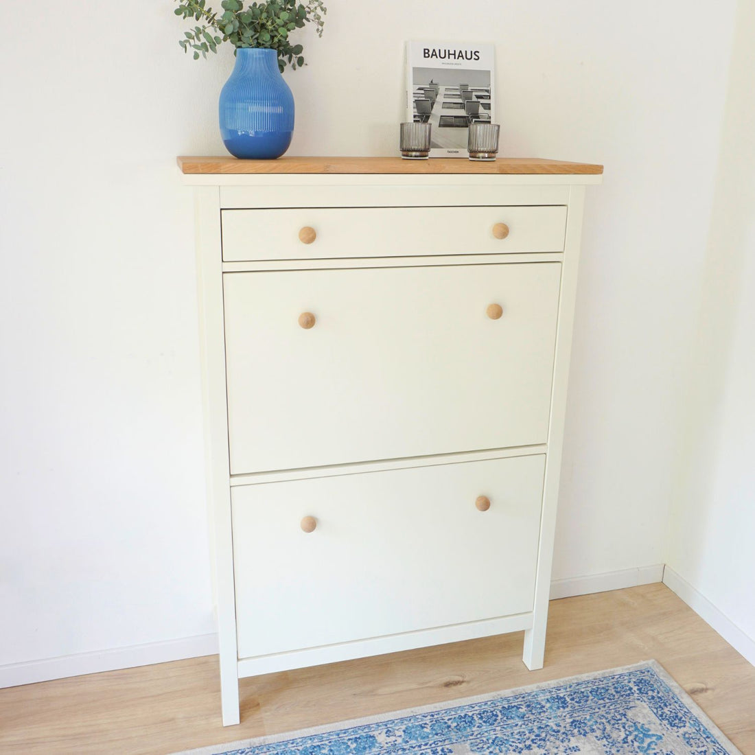 Wunderschone Holzplatte Fur Ikea Schuhschrank Fotos