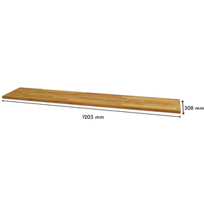 Holzplatte für IKEA Knoxhult 2 Module