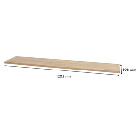 Holzplatte für IKEA Knoxhult 2 Module