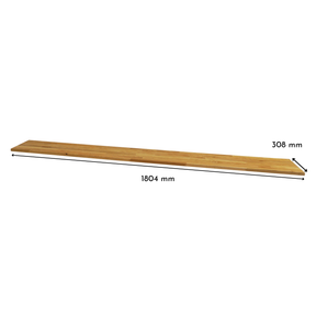 Holzplatte für IKEA Knoxhult 3 Module - OMFORMO