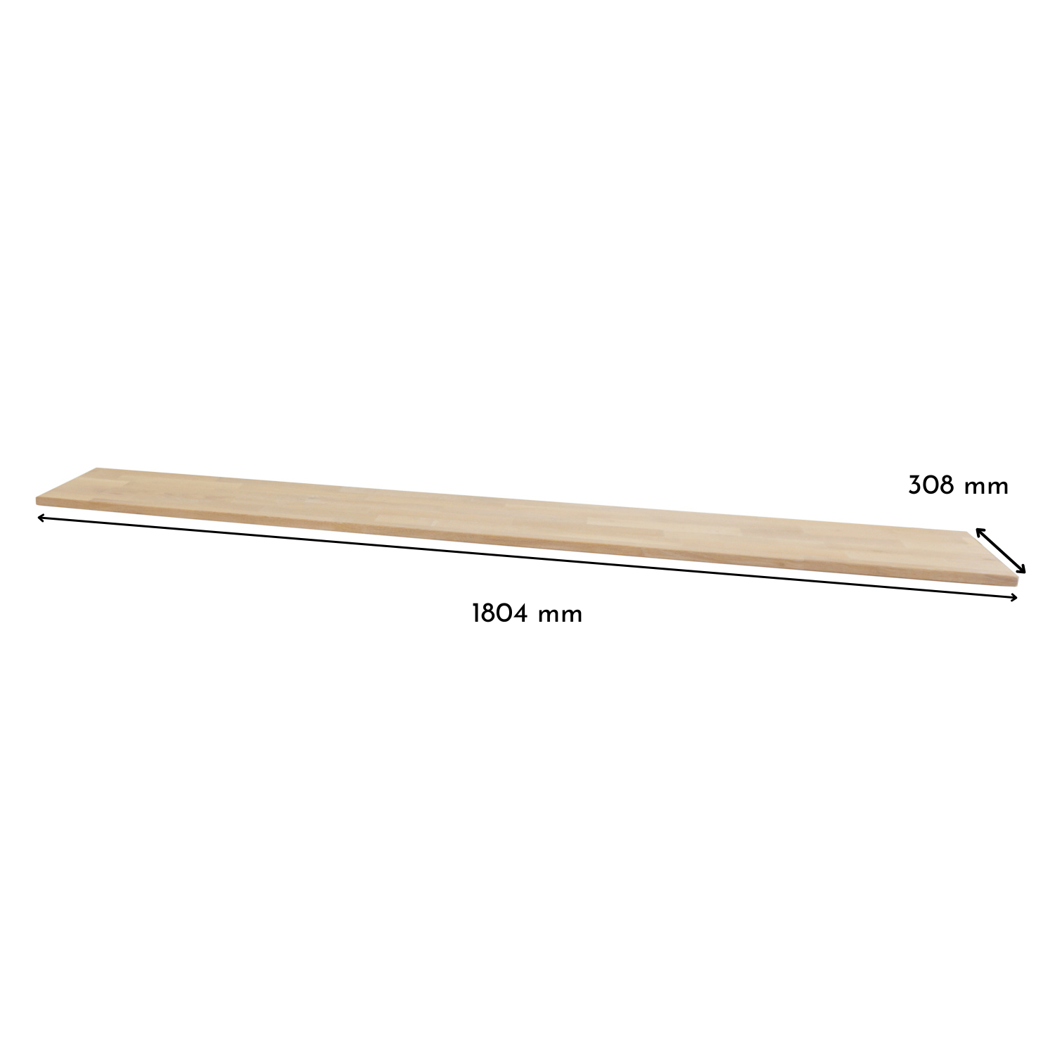 Holzplatte für IKEA Knoxhult 3 Module - OMFORMO