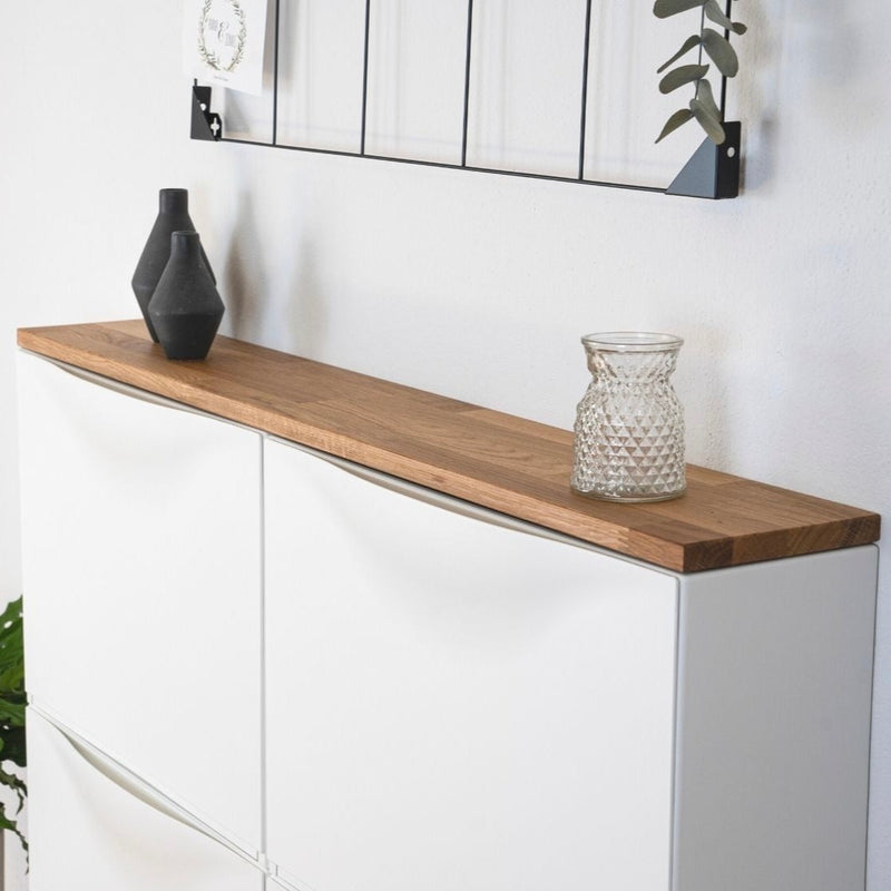 Wunderschone Holzplatte Fur Ikea Schuhschrank Fotos