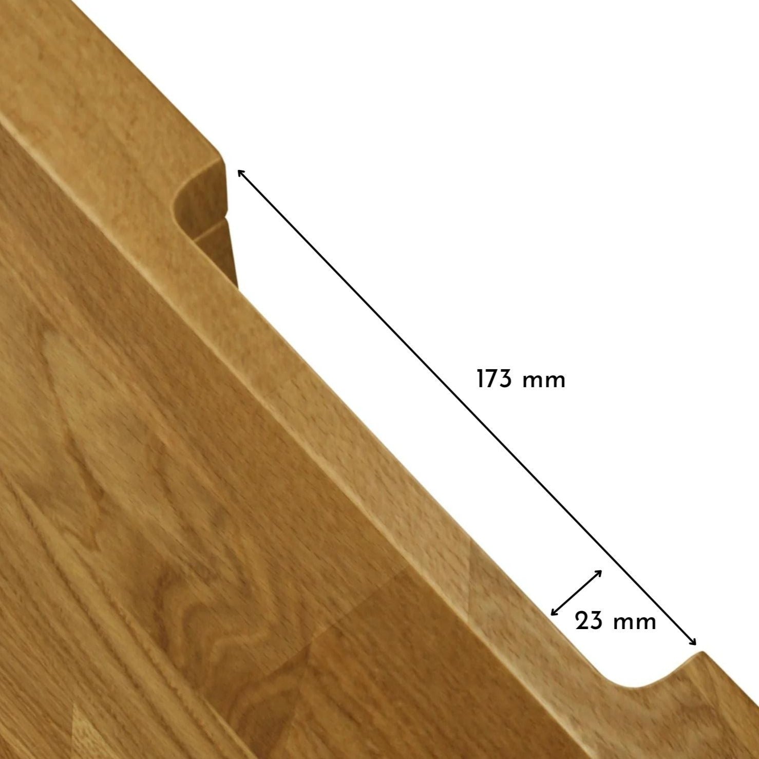 Holzplatte für IKEA Besta 4 breiter Korpus - OMFORMO