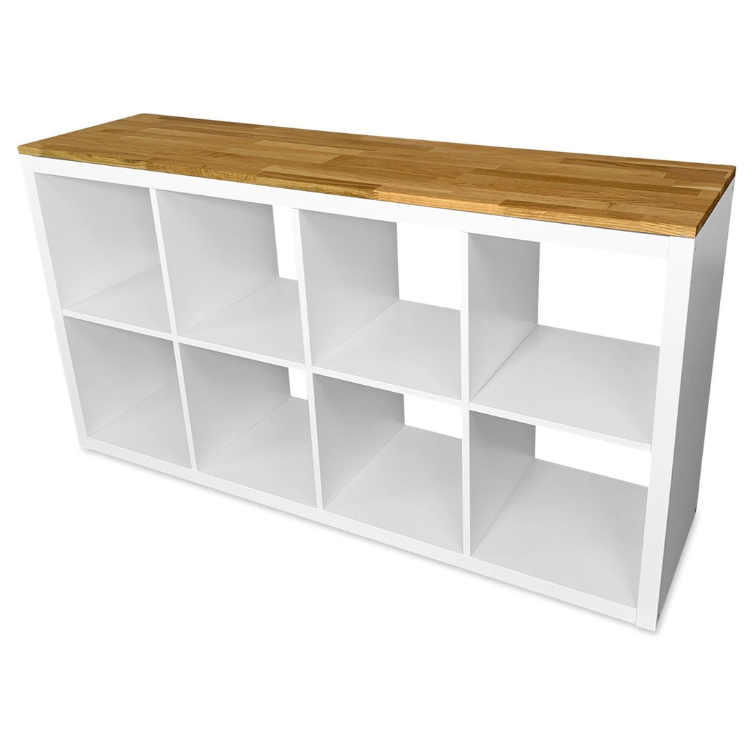 Holzplatte für IKEA Kallax Regal 4 Fächer breit