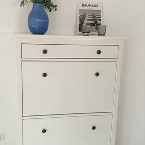 Holzplatte für IKEA Hemnes Schuhschrank mit 2 Fächern