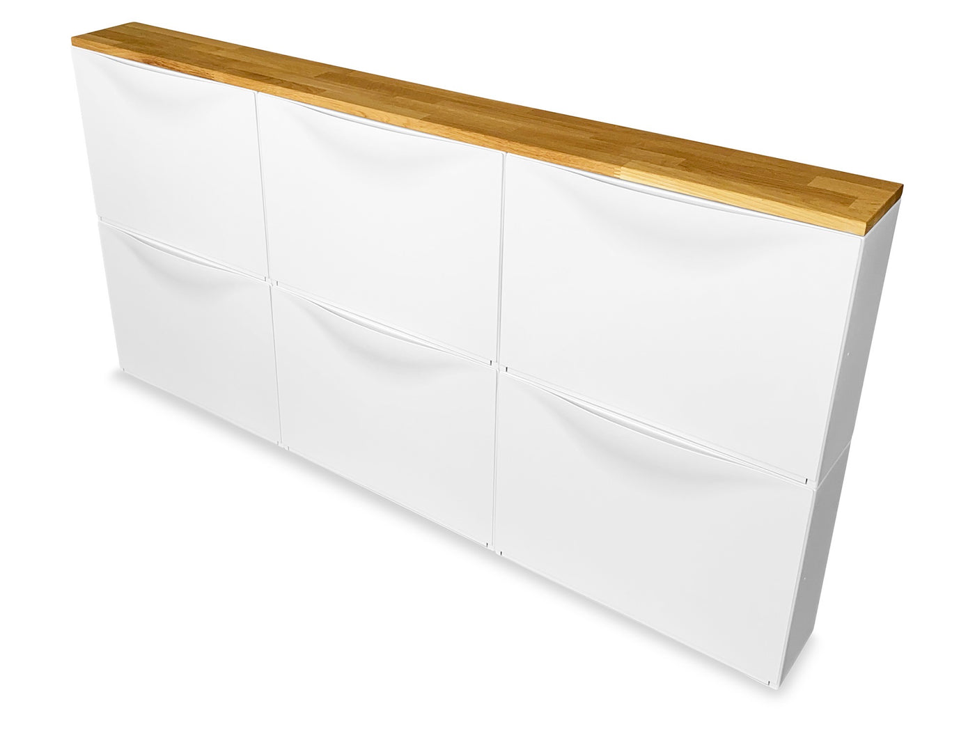 Holzplatte für IKEA Trones Schuhschrank 3 Fächer breit