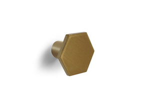Möbelknopf Hexa Mini Gold